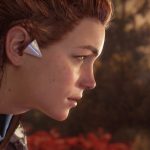 Aloy jezdící na Stridovi